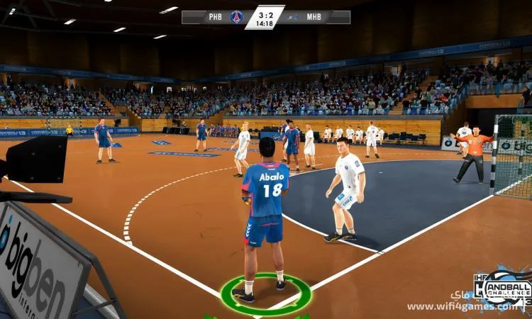 Download the game ihf handball challenge 14