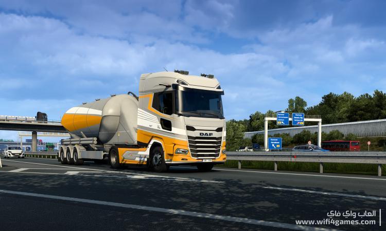 تحميل لعبة الشاحنات Euro Truck Simulator 2 مع جميع الإضافات - Wifi4Games