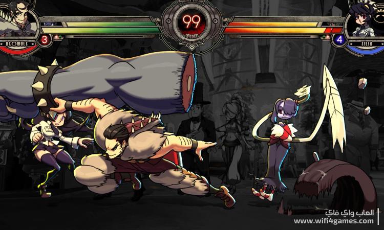 تحميل لعبة القتال Skullgirls 2nd Encore - Wifi4Games