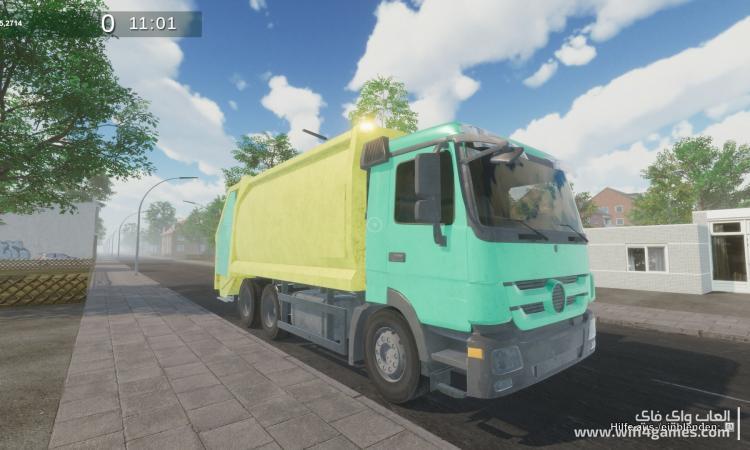 تحميل لعبة محاكاة شاحنة القمامة Trash Truck Simulator - Wifi4Games