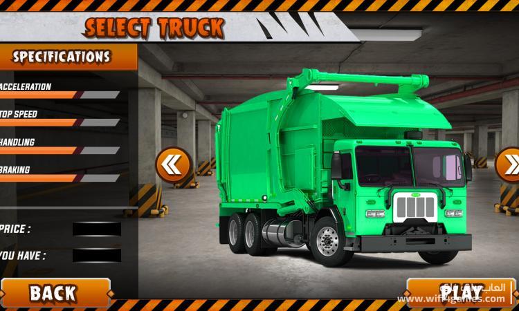 تحميل لعبة محاكاة شاحنة القمامة Trash Truck Simulator - Wifi4Games