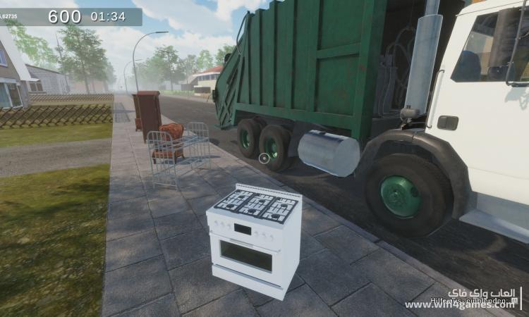 تحميل لعبة محاكاة شاحنة القمامة Trash Truck Simulator - Wifi4Games